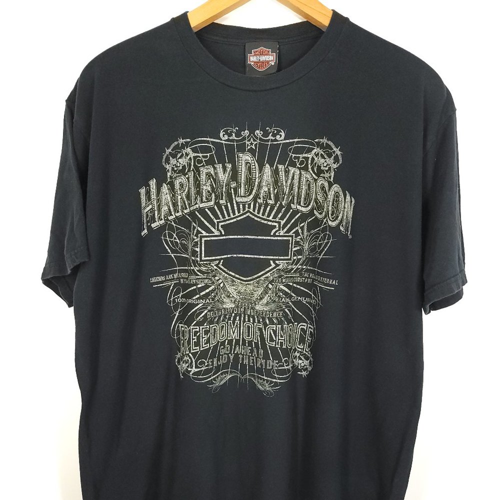 Harley-Davidson Black Graphic Tee